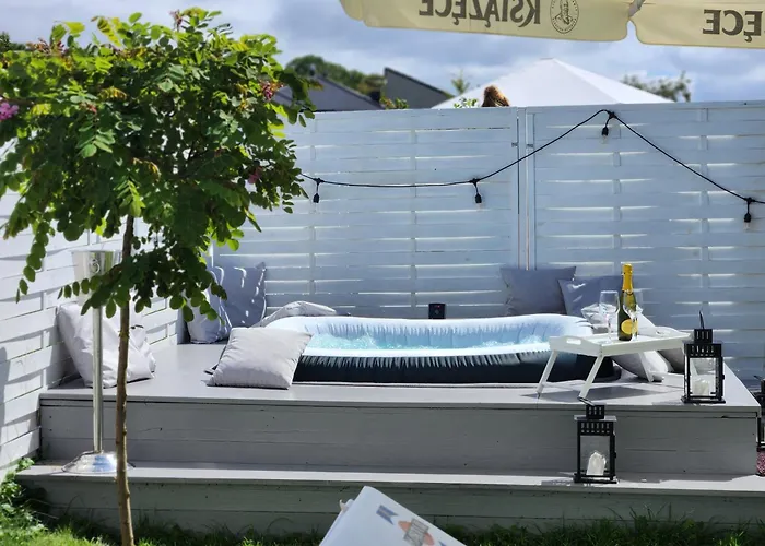 度假居 Z Jacuzzi Nad Zatoka 帕克